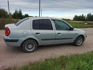 2002 Renault Symbol I Рестайлинг, серый, 180000 рублей, вид 4