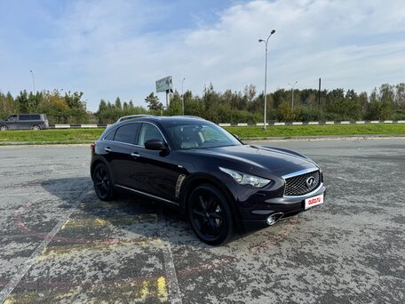 2010 Infiniti FX37 II (S51), коричневый, 2190000 рублей, вид 2