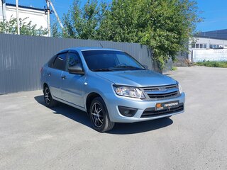 2017 Lada (ВАЗ) Granta I, голубой, 449000 рублей, вид 3