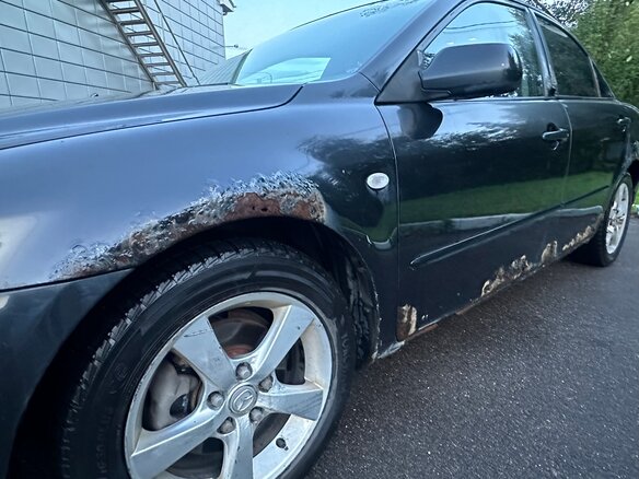 2006 Mazda 6 I (GG) Рестайлинг, чёрный, 225000 рублей - вид 14