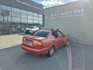 2009 Hyundai Accent ТагАЗ II, оранжевый, 395000 рублей, вид 2