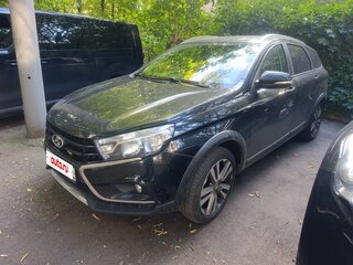 2021 Lada (ВАЗ) Vesta SW Cross I, чёрный, 950000 рублей, вид 2