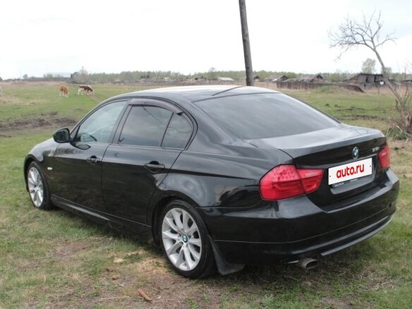 2009 BMW 3 серии 318i V (E90/E91/E92/E93) Рестайлинг, чёрный, 1050000 рублей - вид 2