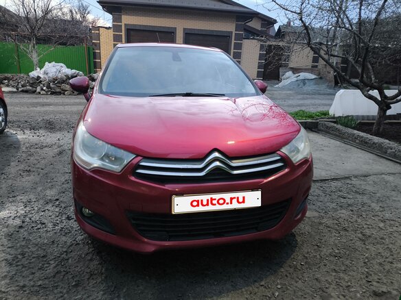 2012 Citroen C4 II, красный, 550000 рублей - вид 2