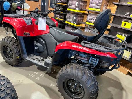 2024 BRP Can-Am Outlander MAX 500, красный, 1423000 рублей, вид 3