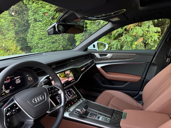 2022 Audi A6 45 TFSI V (C8) Рестайлинг, белый, 6600000 рублей - вид 32