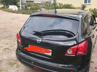 2008 Nissan Qashqai I, чёрный, 700000 рублей, вид 3