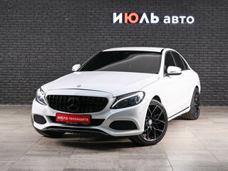 2017 Mercedes-Benz C-Класс 180 9G-TRONIC IV (W205), белый, 2000000 рублей, вид 1