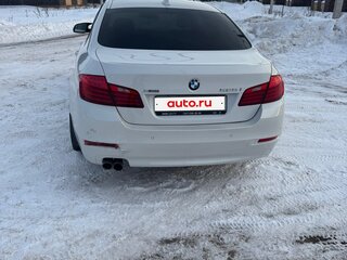 2014 BMW 5 серии 528i xDrive VI (F10/F11/F07) Рестайлинг, белый, 1550000 рублей, вид 4