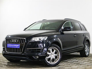2012 Audi Q7 I (4L) Рестайлинг, чёрный, 1399000 рублей, вид 3