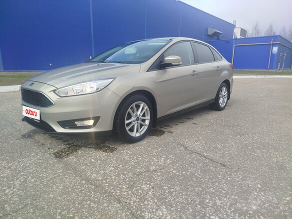 2016 Ford Focus III Рестайлинг, бежевый, 800000 рублей