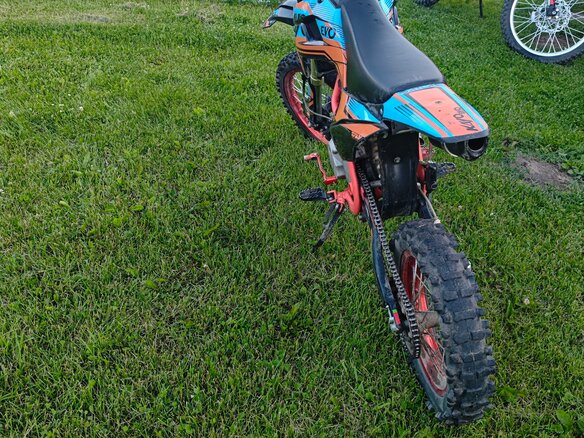 2024 Kayo Evolution YX140EM, оранжевый, 85000 рублей - вид 4