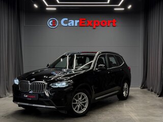 2021 BMW X3 20d xDrive III (G01) Рестайлинг, чёрный, 5840000 рублей, вид 2