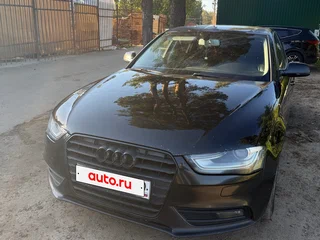 2015 Audi A4 IV (B8) Рестайлинг, чёрный, 1240000 рублей, вид 2