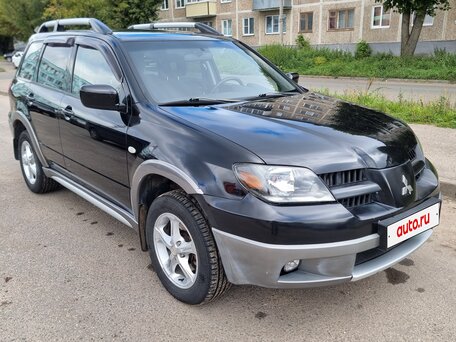2006 Mitsubishi Outlander I, чёрный, 850000 рублей, вид 1