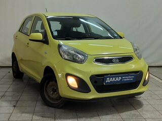 2011 Kia Picanto II, жёлтый, 420000 рублей, вид 3
