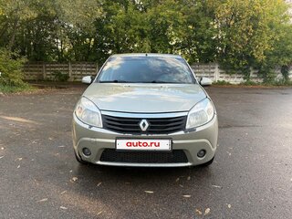2013 Renault Sandero I, бежевый, 399000 рублей, вид 1