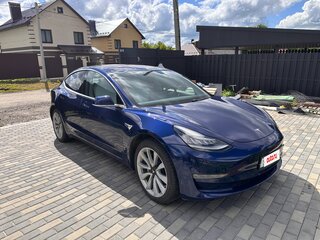 2018 Tesla Model 3 Long Range I, синий, 2890000 рублей, вид 2