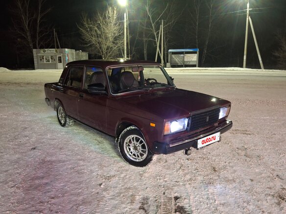 2005 Lada (ВАЗ) 2107, красный, 150000 рублей - вид 10