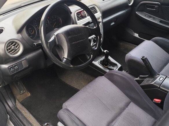 2002 Subaru Impreza II, серебристый, 650000 рублей - вид 11