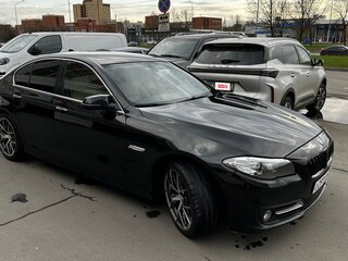 2015 BMW 5 серии 520i VI (F10/F11/F07) Рестайлинг, чёрный, 1850000 рублей, вид 4