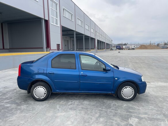 2005 Renault Logan I, синий, 205000 рублей - вид 2