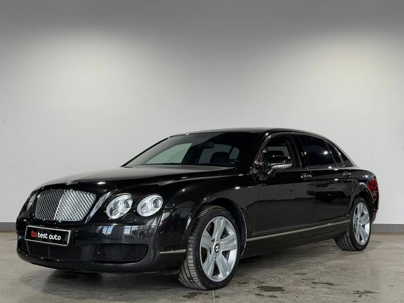 2007 Bentley Continental Flying Spur, чёрный, 2790000 рублей