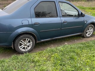 2012 Renault Logan I Рестайлинг, синий, 700000 рублей, вид 2