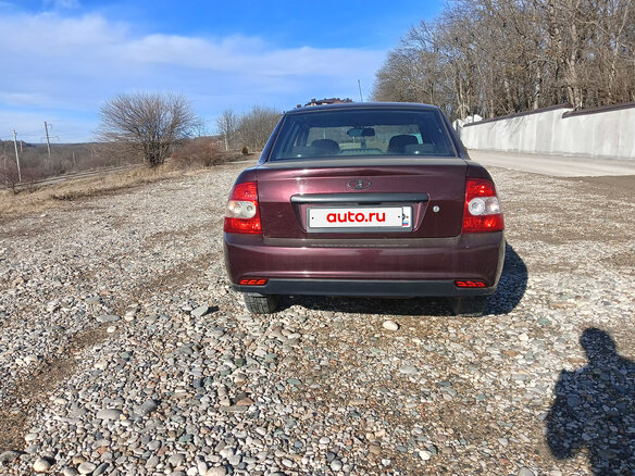 2012 Lada (ВАЗ) Priora I, пурпурный, 285000 рублей - вид 5