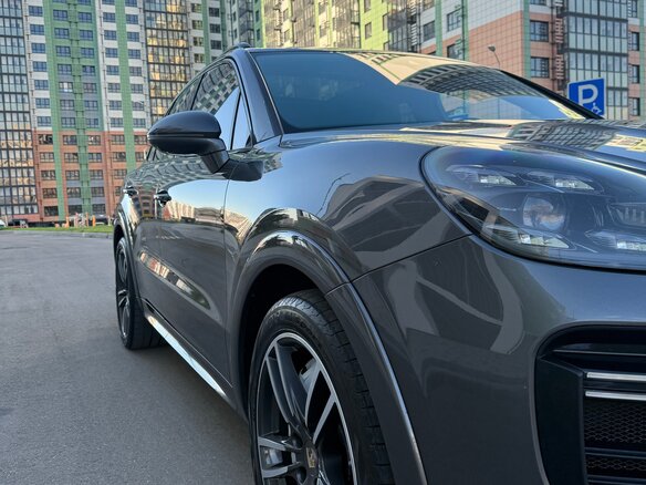 2019 Porsche Cayenne Turbo III, серый, 5700000 рублей - вид 24