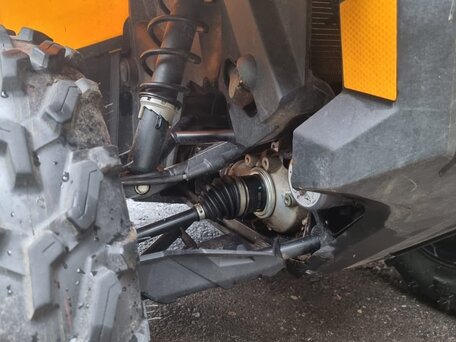 2013 BRP Can-Am Outlander MAX 650, жёлтый, 1125000 рублей, вид 4