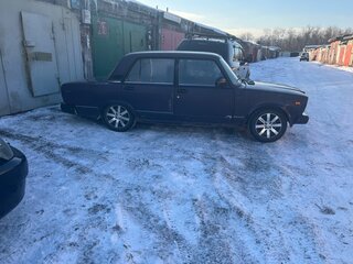 1997 Lada (ВАЗ) 2107, фиолетовый, 110000 рублей, вид 4