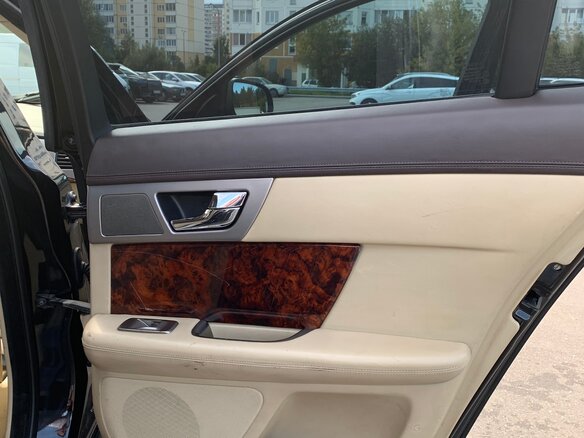 2008 Jaguar XF I, чёрный - вид 16
