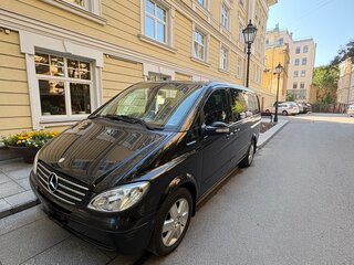 2008 Mercedes-Benz Viano Long L2 I (W639), чёрный, 1475000 рублей, вид 2