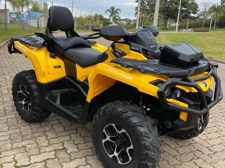 2016 BRP Can-Am Outlander MAX 650, жёлтый, 1265900 рублей, вид 1