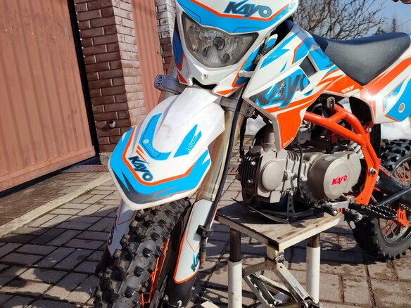 2021 Kayo Basic YX125, оранжевый, 60000 рублей - вид 3