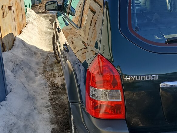 2008 Hyundai Tucson I, зелёный, 930000 рублей - вид 8