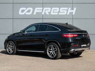 2016 Mercedes-Benz GLE Coupe 350 d I (C292), чёрный, 3760000 рублей, вид 2