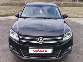 2012 Volkswagen Tiguan I Рестайлинг, чёрный, 1149000 рублей, вид 2