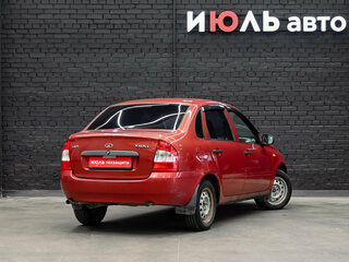 2007 Lada (ВАЗ) Kalina I, красный, 195000 рублей, вид 4