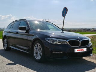 2018 BMW 5 серии 525d VII (G30/G31/G38), чёрный, 2850000 рублей, вид 5