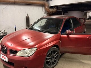 2006 Subaru Impreza II Рестайлинг 2, красный, 510000 рублей, вид 1