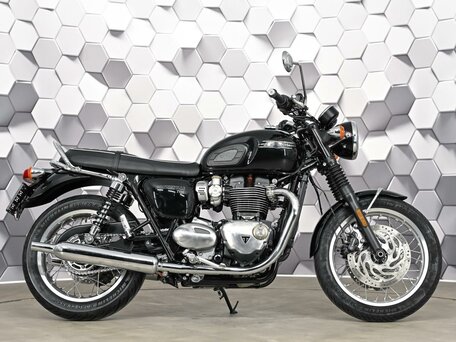 2022 Triumph Bonneville T120, чёрный, 1279000 рублей, вид 3