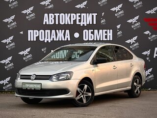 2014 Volkswagen Polo V, серый, 670000 рублей, вид 3