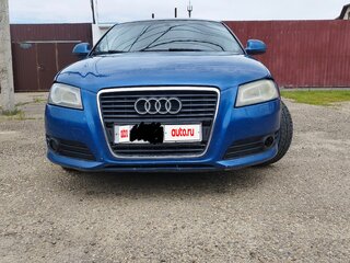 2009 Audi A3 II (8P) Рестайлинг 2, синий, 710000 рублей, вид 2