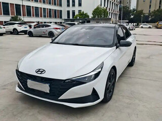 2023 Hyundai Elantra VII (CN7), белый, 1280000 рублей, вид 2