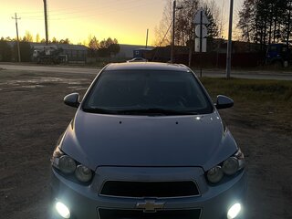2012 Chevrolet Aveo II, голубой, 580000 рублей, вид 2