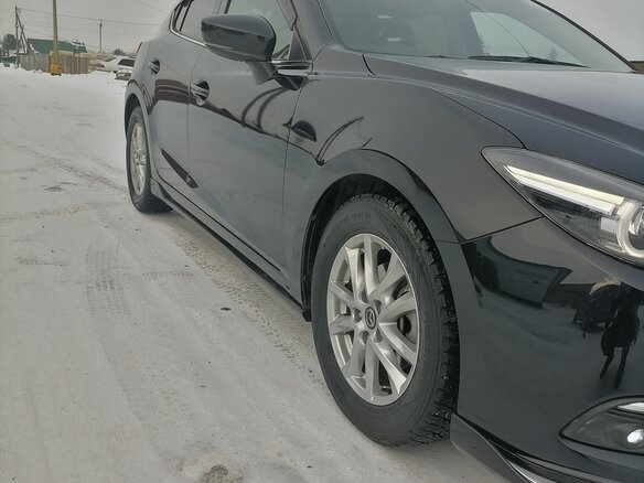 2016 Mazda Axela III Рестайлинг, чёрный, 1280000 рублей - вид 5