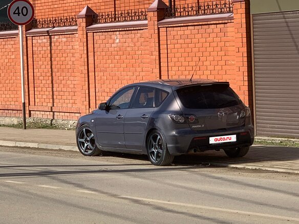2008 Mazda 3 I (BK) Рестайлинг, серый, 740000 рублей - вид 8