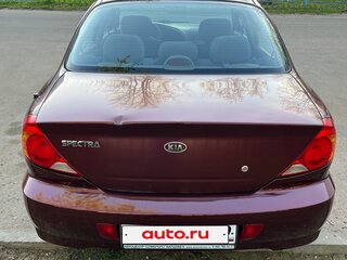 2006 Kia Spectra I Рестайлинг 2, красный, 330000 рублей, вид 4